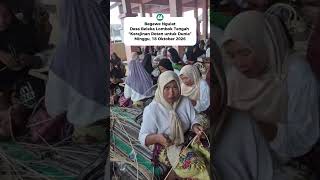 Begawe Ngulat Desa Beleka ‘ Kerajinan Rotan untuk Dunia ‘