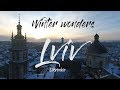 Winter wonders of Christmas 2018 in Lviv, Ukraine