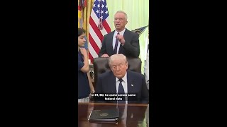 RFK Jr. speaks at event of Trump signing a proclamation recognizing national youth sports