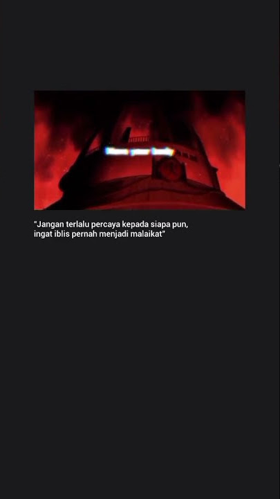 JANGAN PERCAYA KEPADA SIAPAPUN
