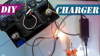 How to Charge 12V Car Battery with 19V Laptop charger | DIY Car Battery Charger