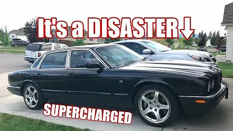 $1,150 SUPERCHARGED Jaguar XJR-R1 Auction Find! It's RARE