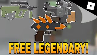 Cara Mendapatkan 3 FREE LEGENDARY GUN! Di - ZOMBIE STRIKE - Roblox screenshot 4