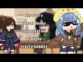 Our every casual dinner conversation with the crusty baddies👁️👄👁️