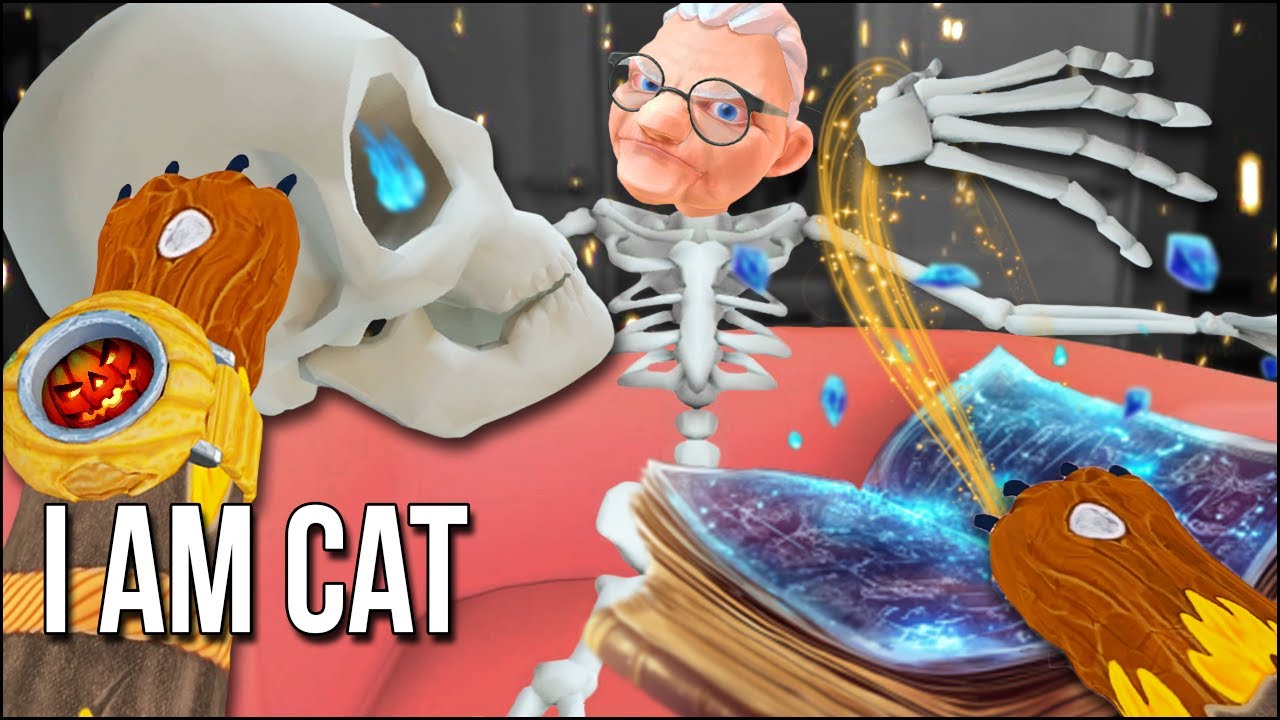 I Am Cat | Performing An Insane Ritual To Bring Granny BACK TO LIFE In This Halloween Update!