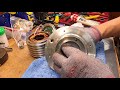 Centrifuge motor repair   bearing  change  and rotor replace