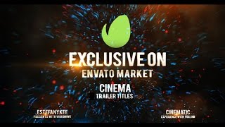 After Effects Template: Cinema Particle Trailer Titles