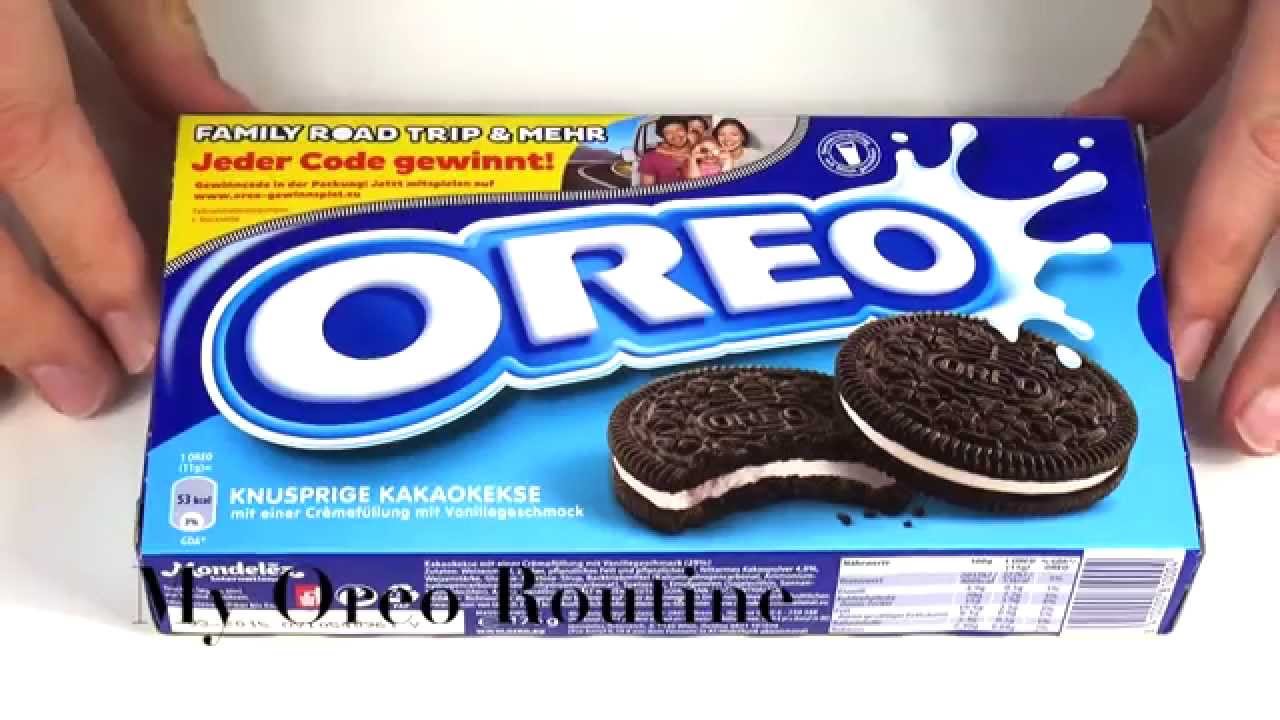 My Oreo Routine how to eat Oreos YouTube