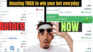 I earn money every day with this amazing trick on 1xbet-bet slips today