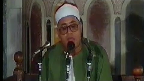 ألاحزاب والقصار مسجد الرفاعي تلاوه خاشعه للشيخ الشحات محمد أنور