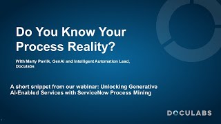 What Is YOUR Process Reality? Do You Know? Profile