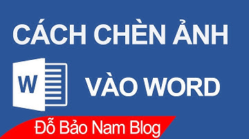 Cách chèn ảnh vào Word và các thiết lập sau khi chèn ảnh vào văn bản