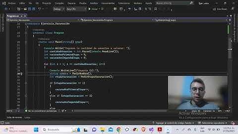 Ejercicio 1 - Tarea 5. Fundamentos de programación