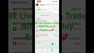 28April, Nifty Monthly Expiry Trade | Trend Trading Monthly Expiry || #liveprofits