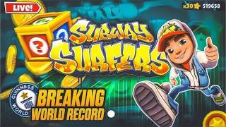 SUBWAY SURFERS LIVE | HIGH SCORE KITNA BANA PATA HU 😈 ||#shortslive #subwaysurferslive #live #ludo screenshot 5