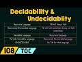 Decidability and undecidability