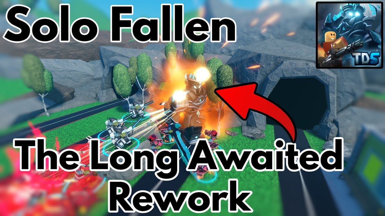 [Solo Triumph] This Fallen Rework is CRAZY... | Tower Defense Simulator ...