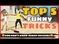 Top 5 Funny Tricks FreeFire || 😂😂😂 Garena Free Fire -4G Gamers