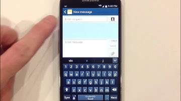 How to Send a Picture Message - Samsung Galaxy