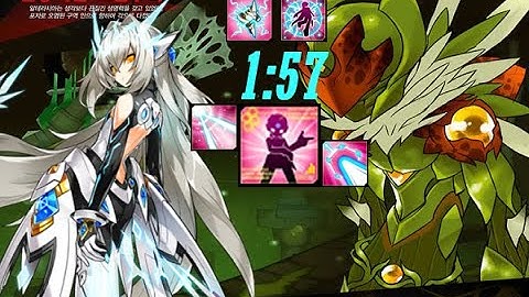 [Elsword EU] Code Sariel - (El Crystal Spectrum run) - using Red-Spectrum! Solo Gameplay / 1:57