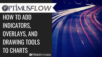 Optimus Flow - How to add Indicators, Overlays, and Drawing Tools to Charts