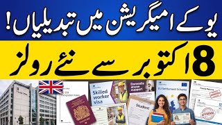 UK Immigration Rules Changing From 8 October 2026 | Skilled Worker, Student Visa & EUSS Updates 
