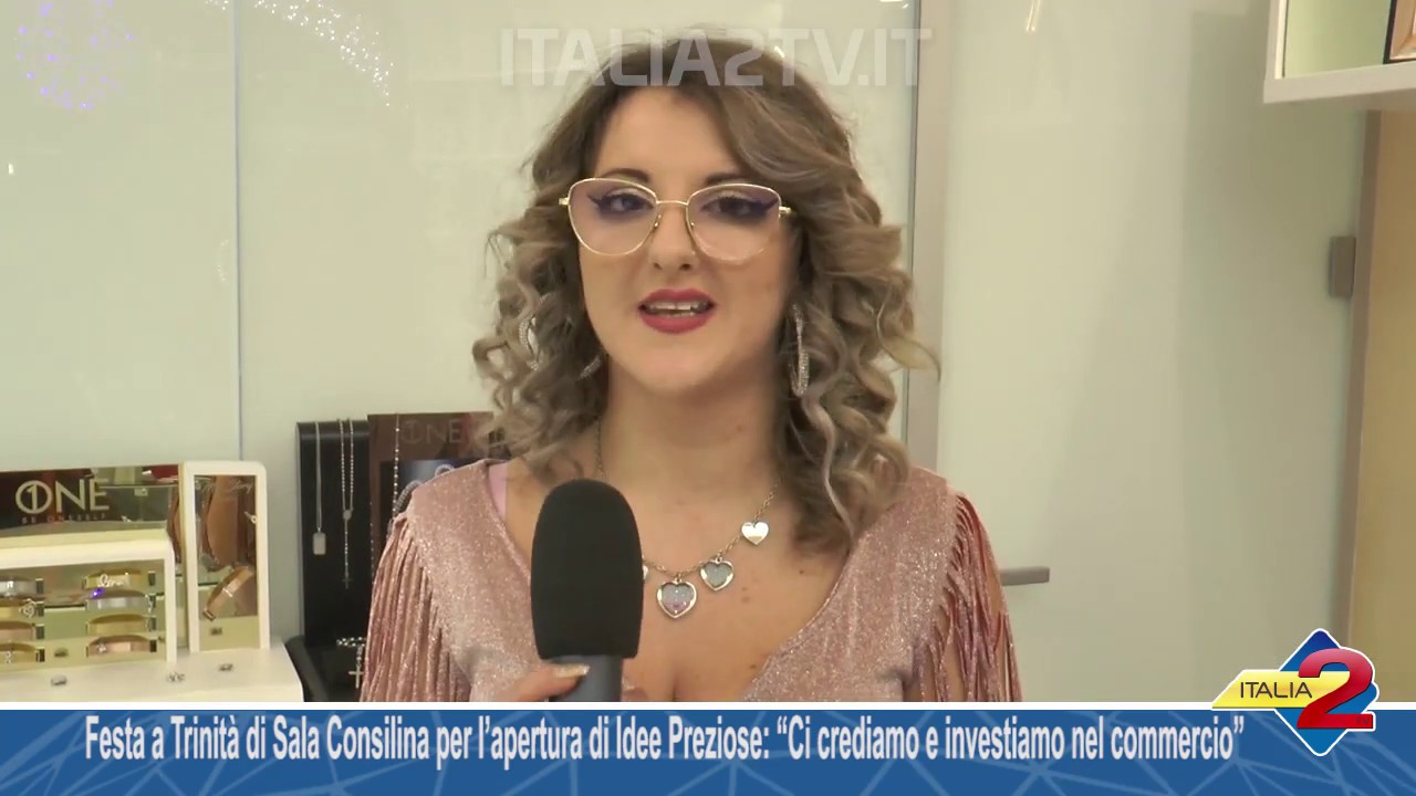 Festa a Trinità di Sala Consilina, inaugurato Idee Preziose: “Crediamo e investiamo nel commercio”