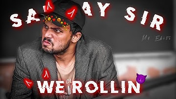 We Rollin X Sanjay sir😈 | Round2hell Edit Status | R2h Edit | R2h WhatsApp status @Round2hell