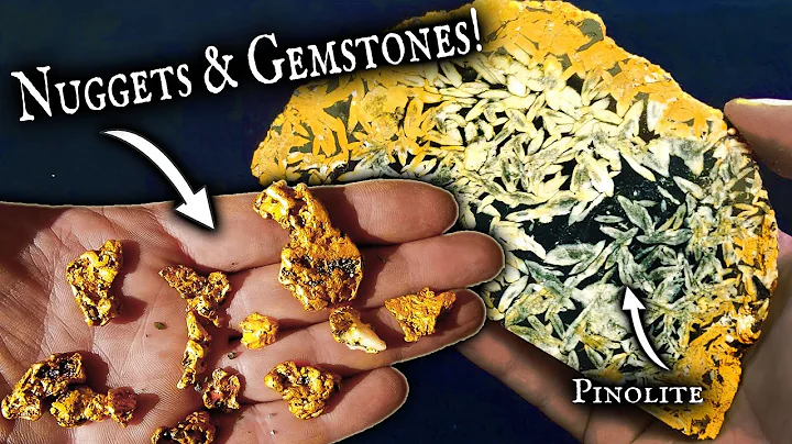 A hand FULL of GOLD nuggets, and a brand new Gem Stone!