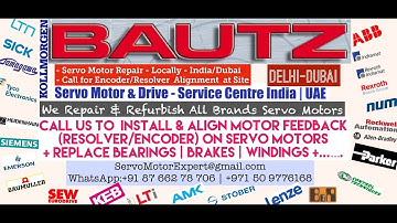 Servo Motor - Drive & Encoder Repair Locally in India | Encoder Install, Align, Adjust