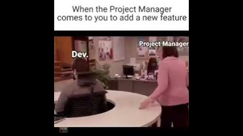Developer and Project Manager 😂 #developermemes #codingmemes #funny #comedy #Programmingmemes