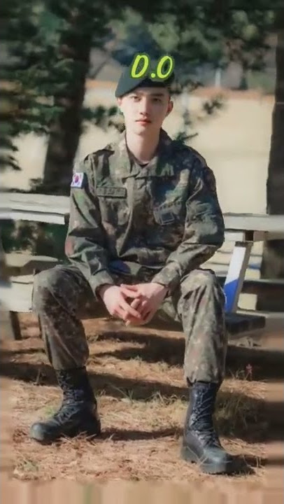 Exo di Militer nih Boss 😎 #exo #xiumin #suho #doexo #baekhyun #chanyeol #shorts #short