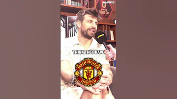 Gerard Pique Man United Vs Barcelona 