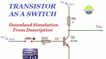 Transistor as a Switch | Multisim Simulation | Tech Support