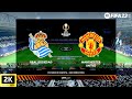 FIFA 23 PC | Real Sociedad Vs Manchester United  | UEL Match Highlights | 2k Gameplay