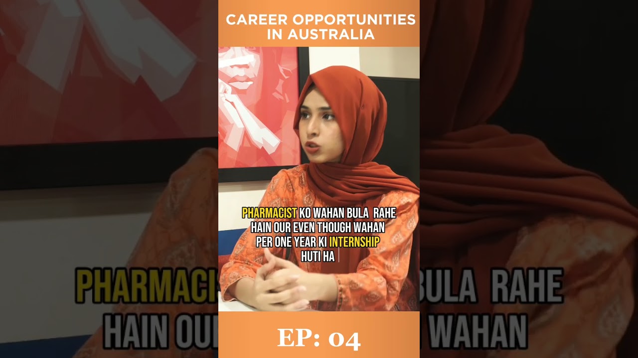 Pharmacy career opportunities in Australia #youtube #career