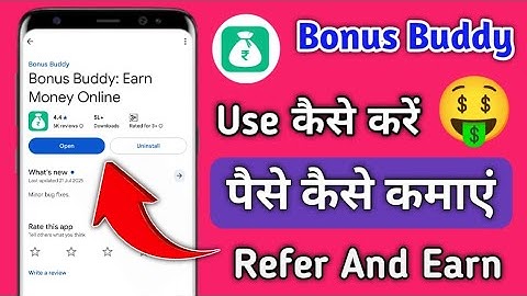 Bonus buddy App Kaise use Kare | Bonus Buddy Me Task Complete Kaise Kare | Bonus Buddy App