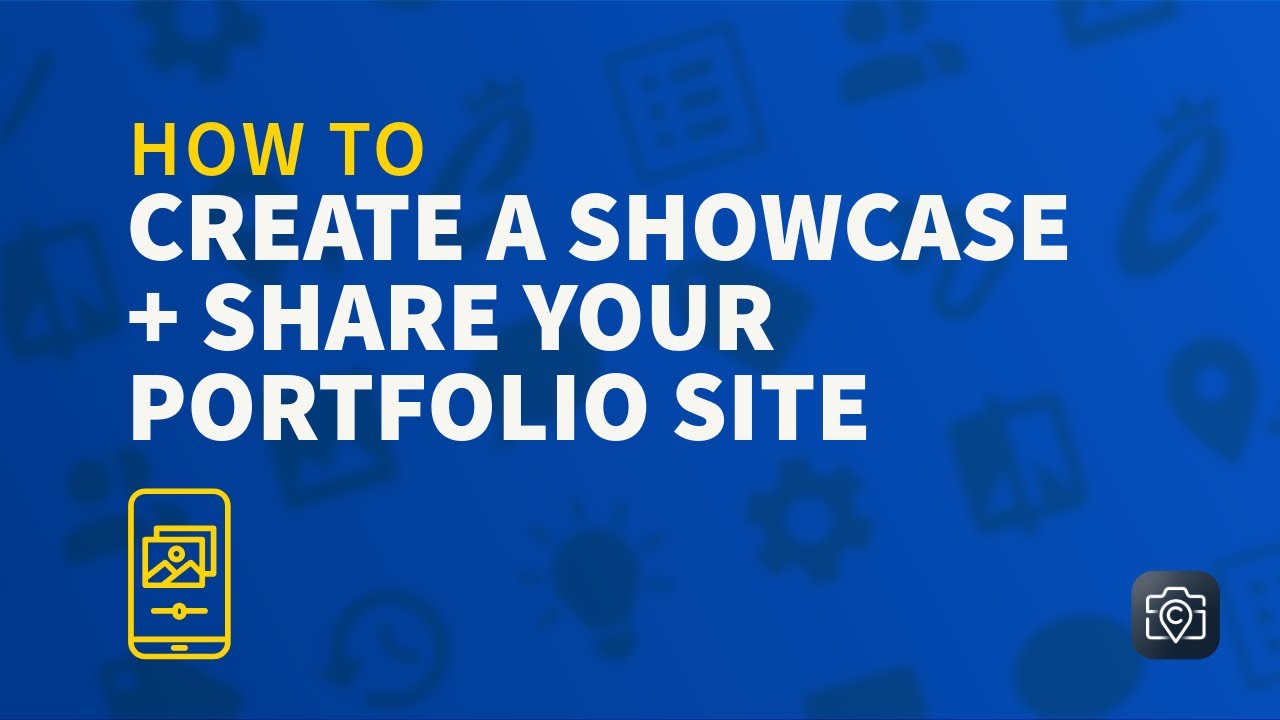 How to Create a Showcase and Share Your Portfolio Site - YouTube