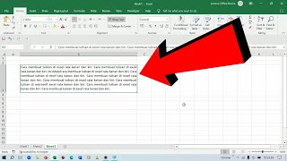 Tutorial Membuat Tulisan Rata Kanan Kiri Pada Microsoft Excel