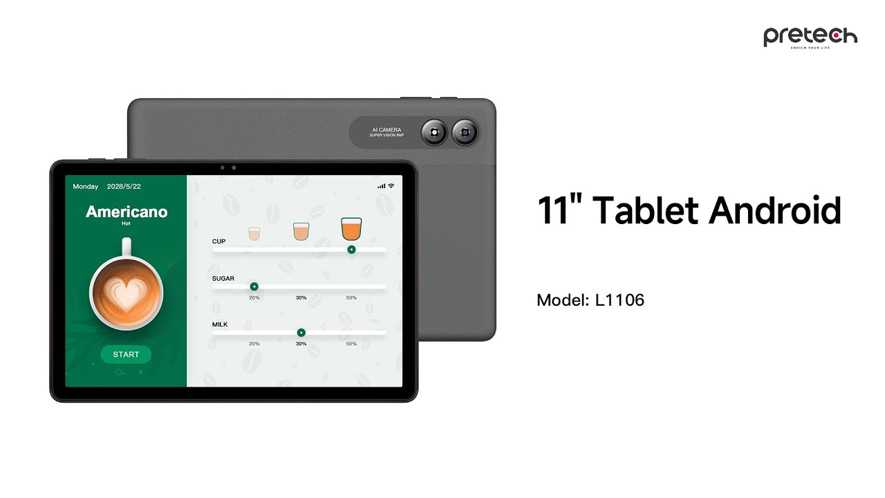 10.95-inch Incell Screen Tablet Android ODM for Control Panel HMI