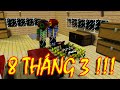 MINECRAFT ANIMATION NGẮN: 8 THÁNG 3 !!!