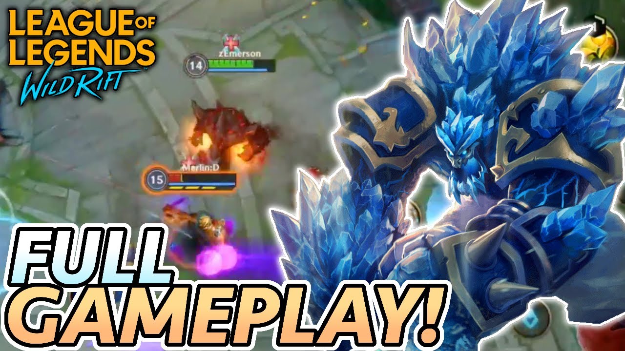 Wild Rift Malphite With This Full Ap Build One Shots Everything Full Gameplay English Commentary Youtube