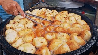 Amazing Street Food！Crispy Pan-Fried Buns, Grandma’s Meat Rice Cakes / 人間煙火味！大灣水煎包, 阿嬤肉粿, 煎炒蛋麵