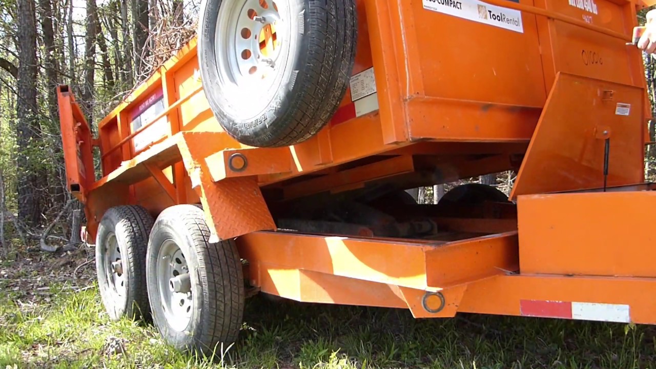 123 Home Depot Dump Trailer Rental For Huge Free Firewood Haul Moving Wood Chips Youtube