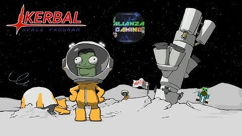 Kerbal Space Program "Career" Minmus Landing Ep 5 (HD)