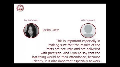 GROUP 7 LABORATORY MANAGER INTERVIEW