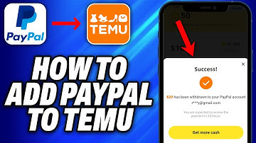 How To Add Paypal to Temu (2025) - Easy Fix
