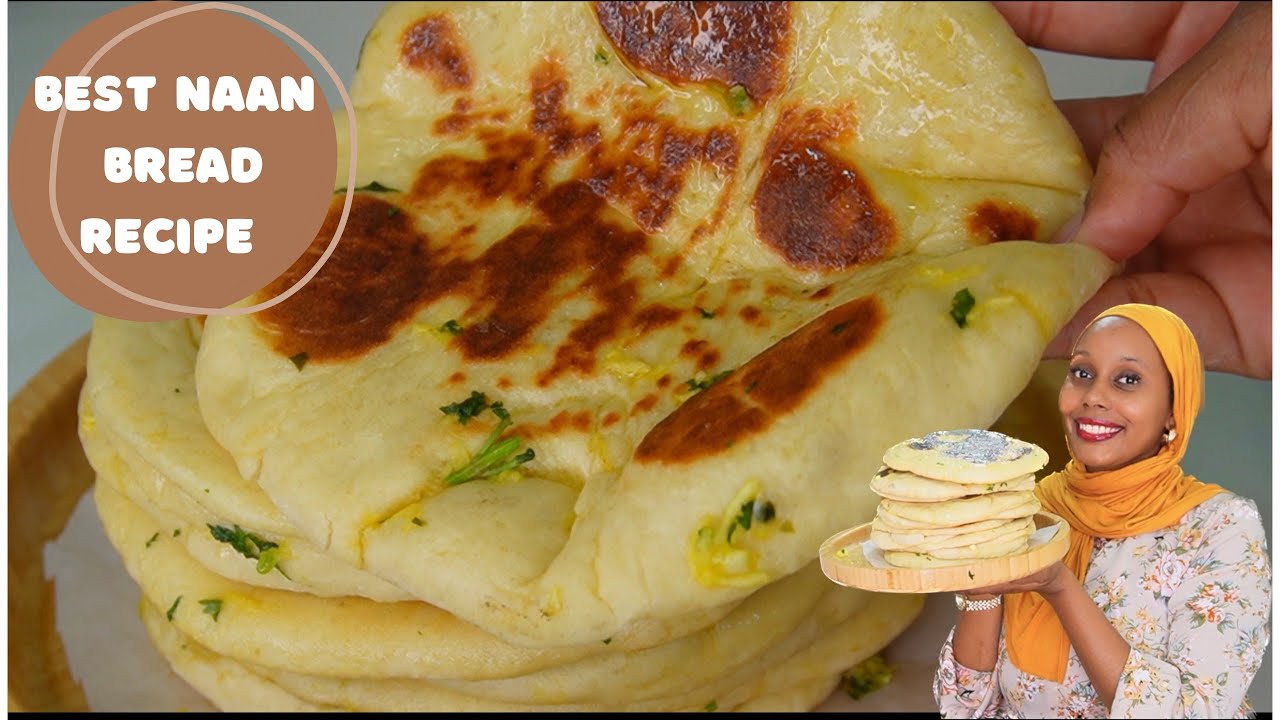 How to make the best naan bread/naan bread recipe for beginners/homemade naan bread recipe