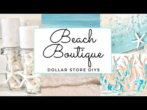 🏝DIY Beach Decor/Dollar Store DIYs