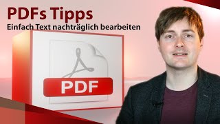 PDF Inhalte nachträglich verändern! Tipps für Handy, Word und andere Tools by Future-Teach 22,570 views 3 years ago 8 minutes, 17 seconds